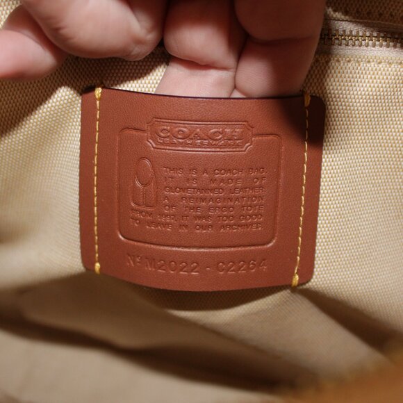 Coach Originals Ergo Glovetanned Leather Hobo – Style C2264 - Picture 2 of 10